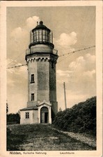 AK GRUSS AUS MEMEL NIDDEN LEUCHTTURM UM 1910