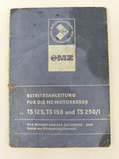 Betriebsanleitung Handbuch für MZ-Motorräder T125 TS150 TS250/1 Ausgabe 1978