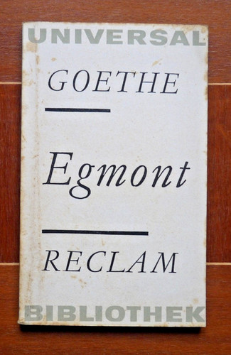 Egmont johann wolfgang - - ,