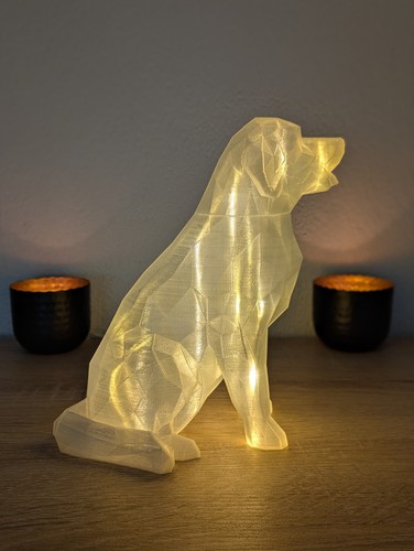 Design lampe golden retriever - design,