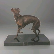 Figur Eisen Windhund Hund