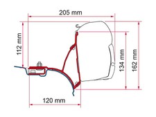 Fiamma F45 Adapter für VW