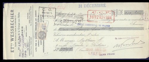 1934 ets wessbecher paris - wessbecher,