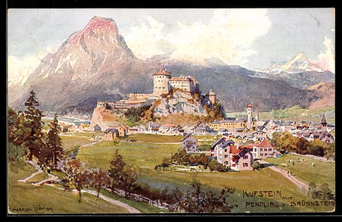 Künstler edward harrison - künstler-ak,