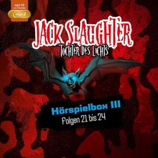JACK SLAUGHTER-TOCHTER DES LICHTS - HÖRSPIELBOX III-FOLGE 21-24  MP3 CD NEU