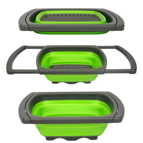 Faltbar seiher mit - faltbar,