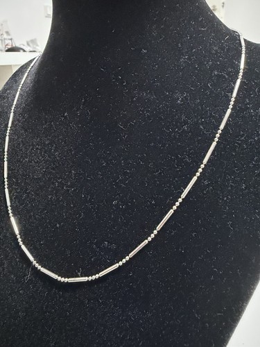 Designer stab kette 925 silber - stab,
