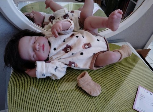 Reborn stile babypuppe - babypuppe, (reborn