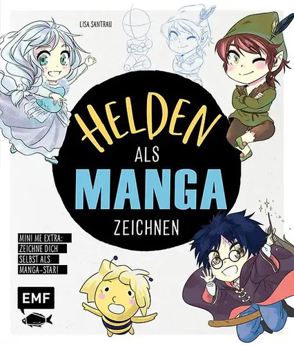 Helden als manga - manga, zeichnen