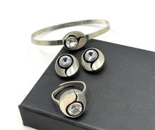 925 silber schmuck set - silber,