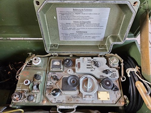 Ddr nva funkgerät 107 mit - r,
