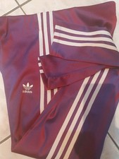 Adidas Jogginghose Damen Gr. L Neu Seiten Glanz Schick Cool 3 Strips