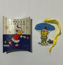 Janosch Anhänger - Fröhliche Weihnachten - Thomas Rosenthal 1997 - Tigerente