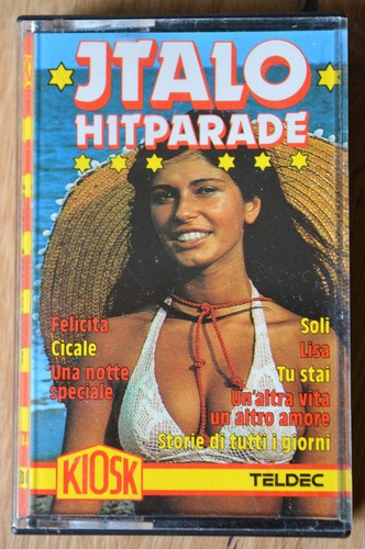 Musikkassette italo hitparade - musikkassette,