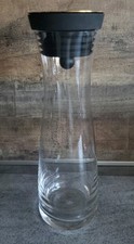 WMF Basic Wasserkaraffe 1.0L TOP ZUSTAND Krug Karaffe Hochwertig Glas Schwarz