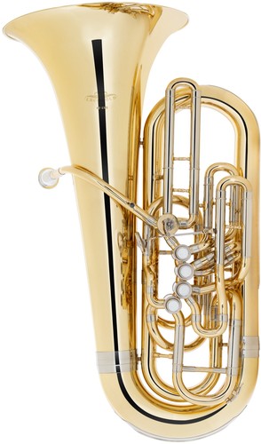 Lechgold tuba bass - tuba, gold