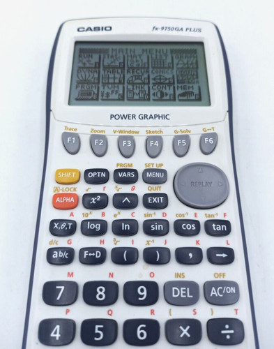 Casio 9750gii plus - casio, fx-9750gii
