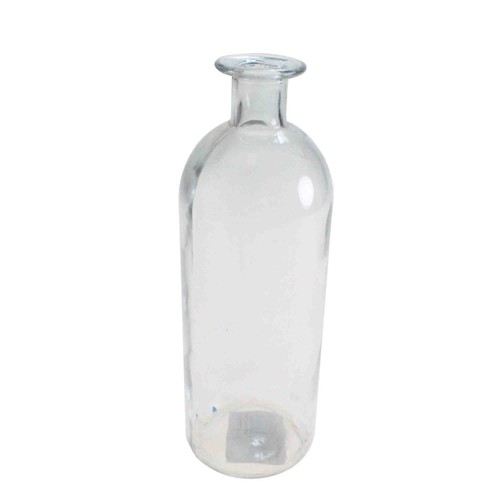 Glasflasche glasvase h21cm - glasflasche,