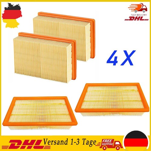 Flachfaltenfilter für - 4,