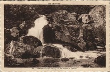 CPA AK St.Prix Le Saut de la