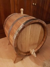 Holzfass Weinfass 20 L Eichenfass mit Holzhahn o. Messinghahn o. Edelstahl