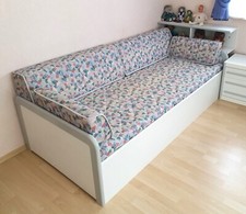 Musterring Jugendzimmer Kinderzimmer Bett Konsole Regal Schreibtisch Weiß Grau
