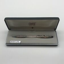 Cross Siemens Drehkugelschreiber Vintage Silver Plated Kugelschreiber in Box