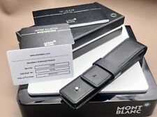 MONTBLANC Siena 2 -er Etui Leder paßt für Kugelschreiber Füller ID14309 Full Set