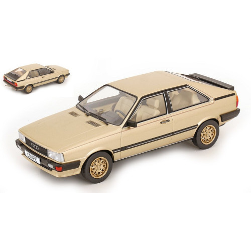 Audi coupe 1983 beige - audi, 1:18