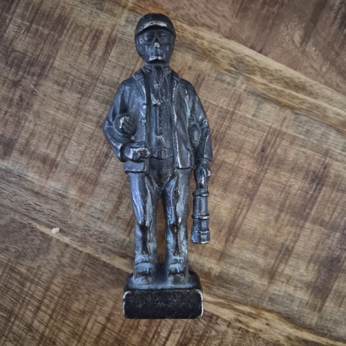 Messing figur bergarbeiter - figur,