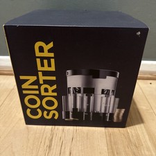 Zeon GBP elektronischer automatischer Münzsortierer schnelles Sortieren stapeln - alte £1 Münzen