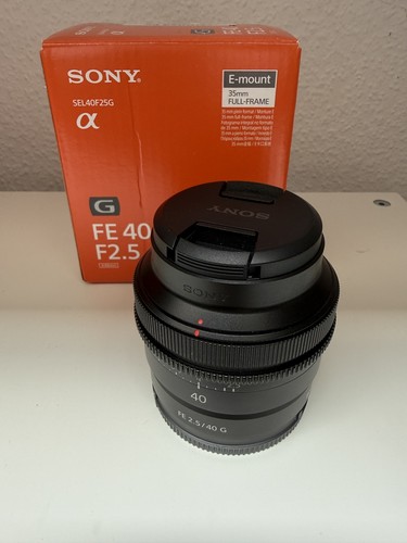 Sony 40mm g sel40f25g - sony,