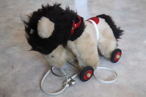 Vintage nachziehtier pferd - vintage,