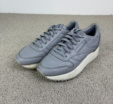 Reebok Classic Low Leather Trainers grau 059503 Sneaker Schuhe Gr 38 US 7,5