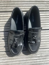 men Black Tassel Loafers