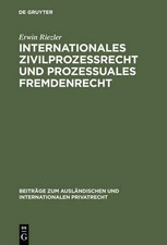 Erwin Riezler Internationales