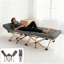 190x68cm Feldbett mit Matratze