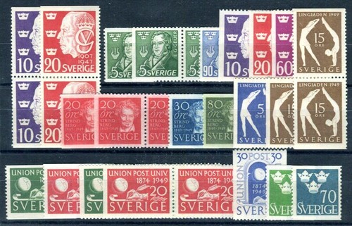 Schweden 1949 346 355a - schweden, 1947