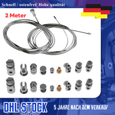 Bowdenzug - Nippel Reparatur Set Seilzug Gaszug Kupplungszug Bremszug universal