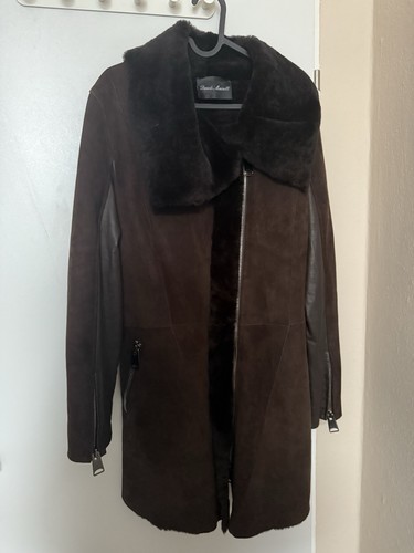 Lammfellmantel lederjacke - lammfellmantel, /