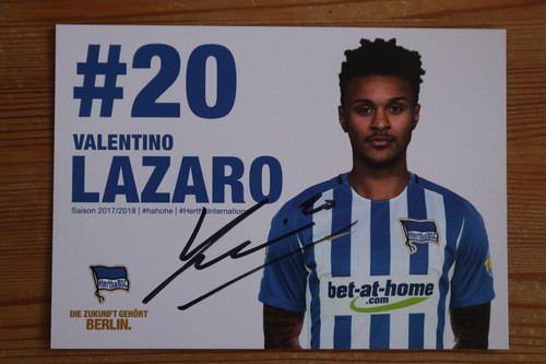 Autogrammkarten hertha bsc - 7,