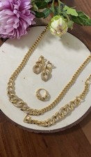Vergoldetes Schmuckset –