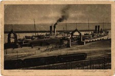 CPA AK SASSNITZ Fahrschiff