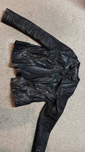 Lederjacke damen kunstleder - lederjacke,