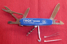 Victorinox Schweizer Officier Taschenmesser Climber Werbung -  Blau - Neuwertig