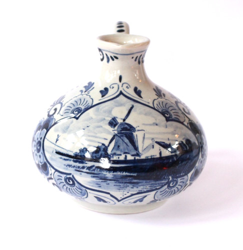 Delft porzellan likör karaffe - porzellan,