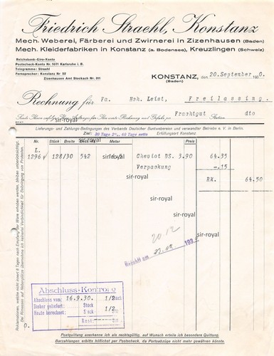 Mechanische weberei straehl - mechanische,