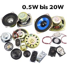 0.5W-20W 4 Ohm/8 Ohm