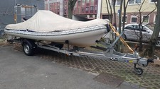Rip Schlauch Boot mit Liegefläche inkl. Trailer