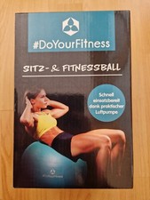 Gymnastikball Ø 65 cm mit Pumpe Fitnessball Sitzball Ball Sportball YOGA OVP NEU